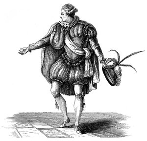 Kostüm von Heinrich IV., 1885