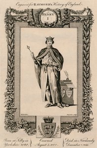 Heinrich I., 1068-1135, ca. 1787