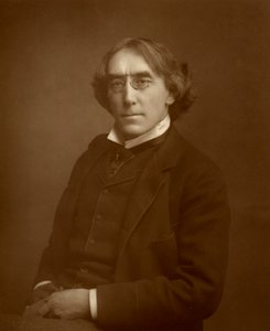 Henry Irving, britischer Schauspieler, 1884 von Unbekannt