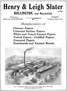 Henry & Leigh Slater Ltd. - Anzeige, 1916 von Unbekannt