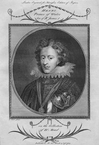 Henry, Prinz von Wales, Sohn von König James I, 1784 von Unbekannt