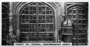 Henry VII Kapelle, Westminster Abbey, London, um 1920er Jahre