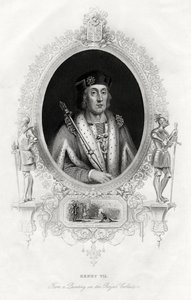 Heinrich VII., erster Tudor-König von England, 1860 von Unbekannt