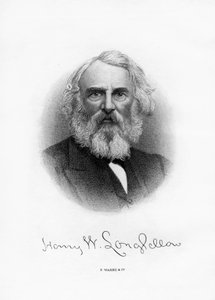Henry Wadsworth Longfellow, amerikanischer Dichter und Lehrer, späte 19. Jahrhundert von Unbekannt