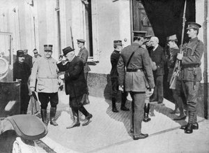 Herbert Asquith an der Front, Erster Weltkrieg, 1914-1916, ca. 1920