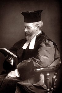 Hermann Adler 1839-1911, in Deutschland geborener Oberrabbiner des Britischen Empire, um 1894 von Unbekannt