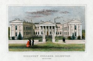 Highbury College, Islington, London, Mitte des 19. Jahrhunderts