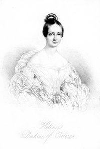 Hélène von Mecklenburg-Schwerin, Herzogin von Orléans 1814-1858, 19. Jahrhundert von Unbekannt