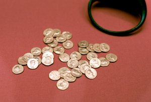 Hort römischer Goldmünzen in England gefunden