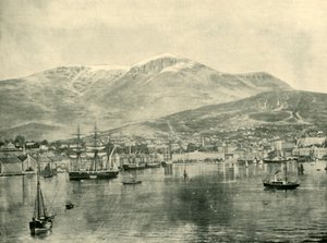 Hobart, von der Bucht aus