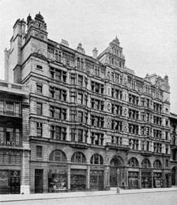 Holborn-Front der Birkbeck Bank, London, 1904 von Unbekannt