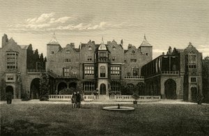 Holland House, Kensington, um 1876 von Unbekannt