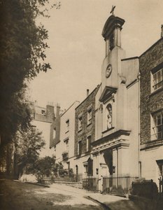 Holly Place, Eine ruhige Nebenstraße am Hampstead Hill, um 1935
