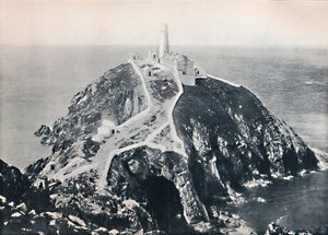 Holyhead - Der South Stack, Leuchtturm, 1895 von Unbekannt
