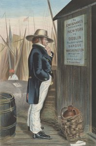 Heimwärts New York, ca. 1860