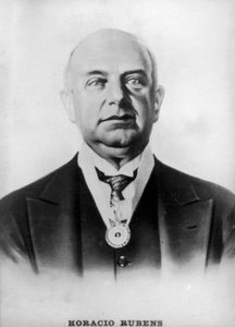 Horacio Rubens, 1869-1941, 1920er Jahre