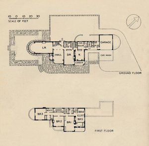 Haus in Burn Bridge von dem verstorbenen John Procter, F.R.I.B.A., 1942