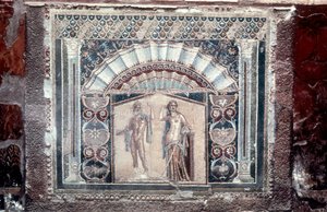 Haus des Neptun und Amphitrite Mosaik, Römisch, Herculaneum