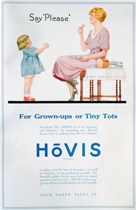 Hovis Brotwerbung, 1921