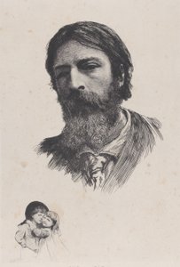 Hubert Herkomer A.R.A. und seine Kinder, nach 1879