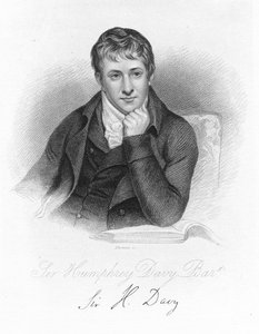 Humphry Davy, englischer Chemiker, 1803, um 1870