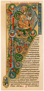 Illuminierte Initiale P, 1172 von Unbekannt