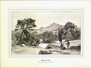 Illustration aus dem Buch Brogede rejsebilleder von Jerichau-Baumann, Elisabeth und veröffentlicht von Forlagsbureauet (Kopenhagen, 1881)
