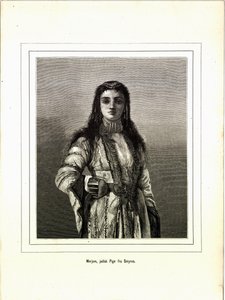 Illustration aus dem Buch Brogede rejsebilleder von Jerichau-Baumann, Elisabeth und veröffentlicht von Forlagsbureauet (Kopenhagen, 1881)
