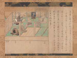 Illustrierte Biografie von Honen Shuikotokuden-e, ca. 1310-20