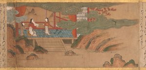 Illustrierte Legenden der Ursprünge der Kumano-Schreine...spätes 16. - frühes 17. Jahrhundert von Unbekannt