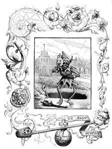 Illustration aus Francis Quarles Emblems, 1895