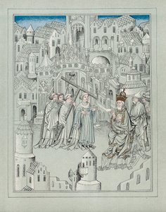 Illustration aus den Reisen des legendären englischen Ritters Sir John Mandeville