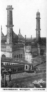 Imaambara-Moschee, Lucknow, Indien von Unbekannt