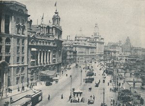 Am Bund: Der unternehmungslustige Ausländer ist gekommen, um zu bleiben, ca. 1935