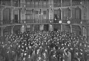 In der Coal Exchange, City of London, ca. 1903 von Unbekannt