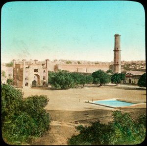 Im Fort, Lahore, Indien, spätes 19. oder frühes 20. Jahrhundert von Unbekannt