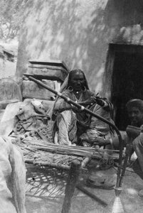 Indische Frau der niedrigsten Kaste, Howshera, 1917