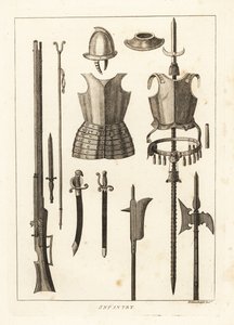 Infanterierüstung und Waffen