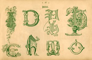 Initialen, 1862
