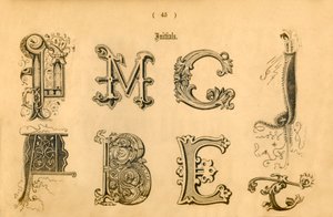 Initialen, 1862