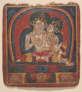 Initiationskarte Tsakalis: Vairochana, frühes 15. Jahrhundert