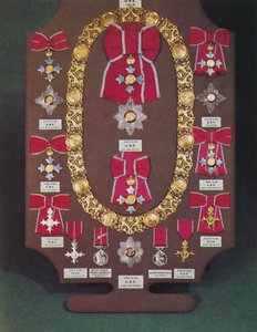 Insignien des Order of the British Empire, 1953