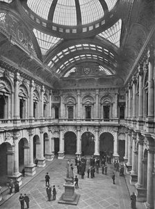 Innenraum der Royal Exchange, City of London, ca. 1910 1911