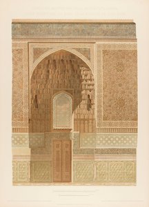 Innenansicht des Gur-e Amir in Samarkand. Aus Les mosquées de Samarcande, 1905 von Unbekannt