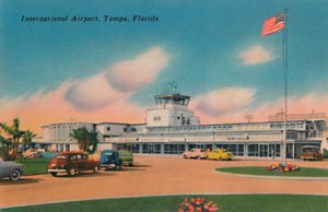 Internationaler Flughafen, Tampa, Florida, 1940er Jahre