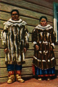 Inuit aus Alaska, nördliche USA, um 1928