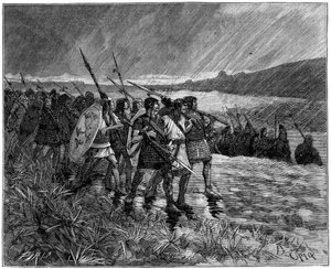 Invasion der Alanen oder Westgoten, Gallien, frühes 5. Jahrhundert, 1882-1884
