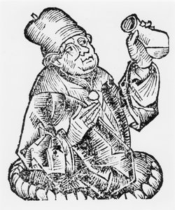 Isaac Judaeus, Arzt der Herrscher von Tunesien, 9.-10. Jahrhundert, 1493 von Unbekannt