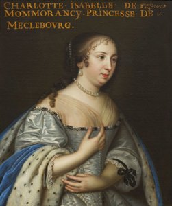 Isabelle Angélique de Montmorency 1627-1695, Herzogin von Mecklenburg-Schwerin, ca. 1665 von Unbekannt