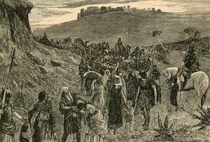 Israeliten gehen in die Gefangenschaft, 1890
